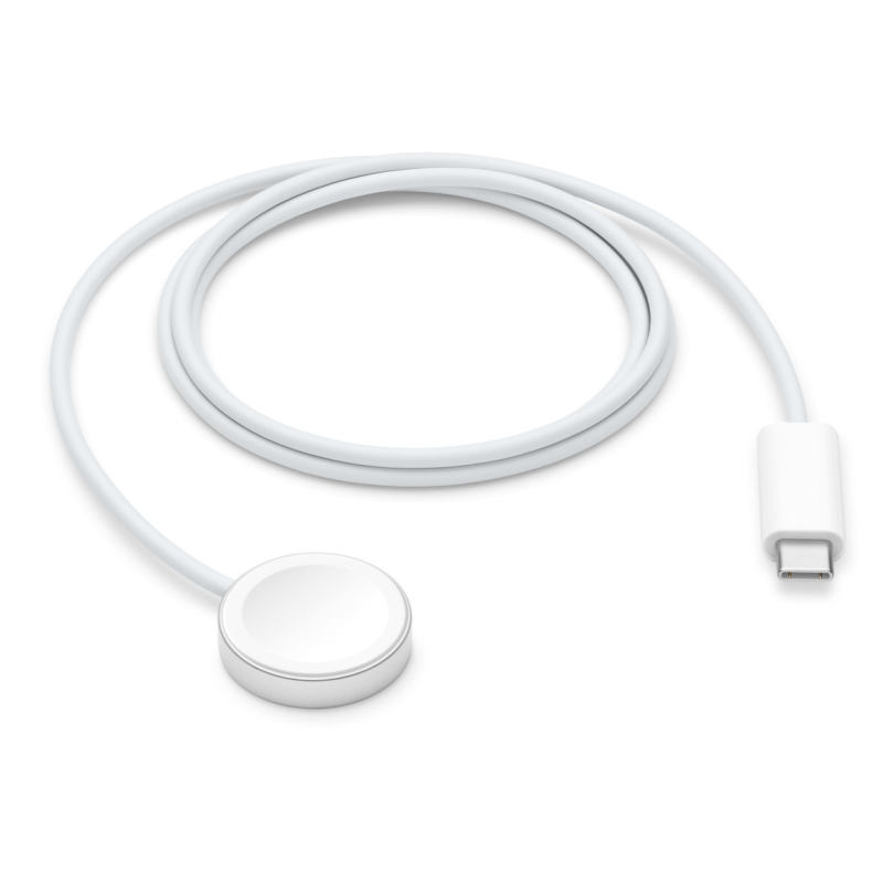 Chargeur Apple Watch [Apple Certifié MFi] 2023 Apple Watch de Charge Rapide  Magnétique USB‑C(1 m) Câble, sans Fil Station de Charge Rapide Magnétique